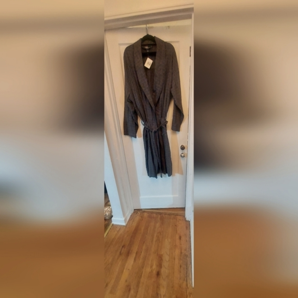 RALPH LAUREN L/XL Gray Robe